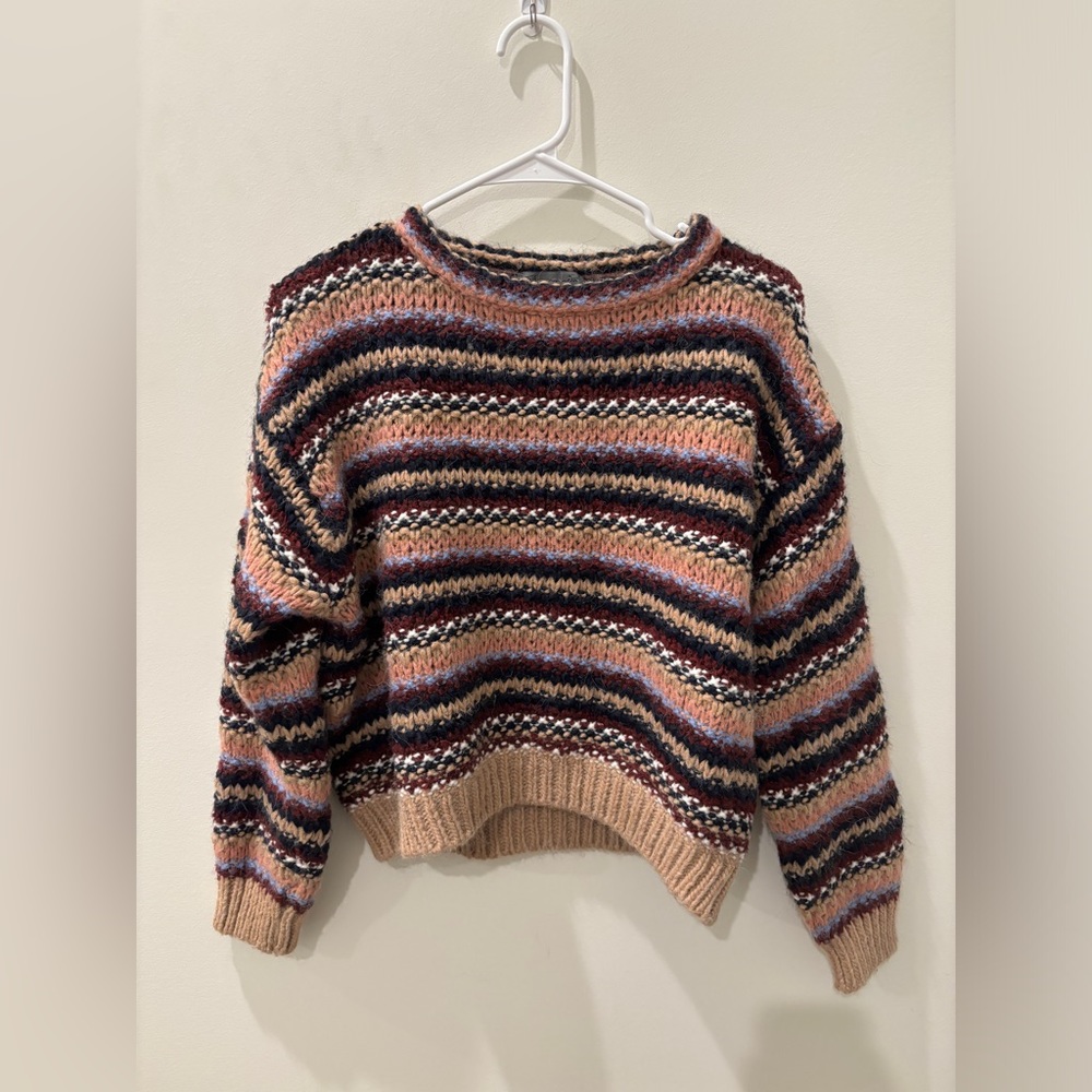 Anthropologie Elsamanda Crew Neck Sweater